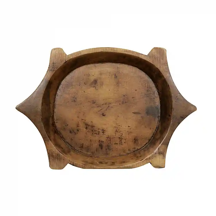 LIBERTA TURTLE ΔΙΣΚΟΣ ΔΙΑΚΟΣΜΗΣΗΣ 38x23x13cm ΞΥΛΟ ΚΑΦΕ