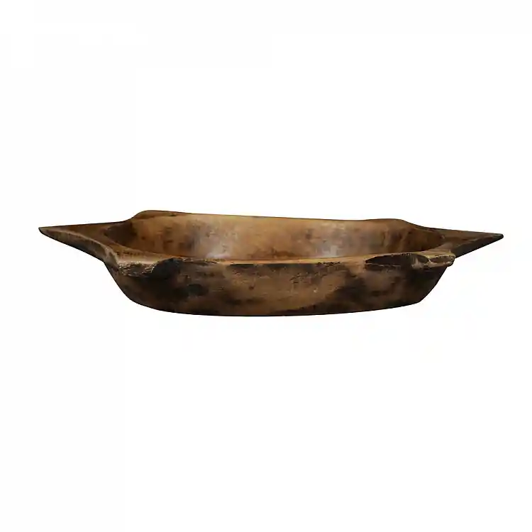LIBERTA TURTLE ΔΙΣΚΟΣ ΔΙΑΚΟΣΜΗΣΗΣ 38x23x13cm ΞΥΛΟ ΚΑΦΕ