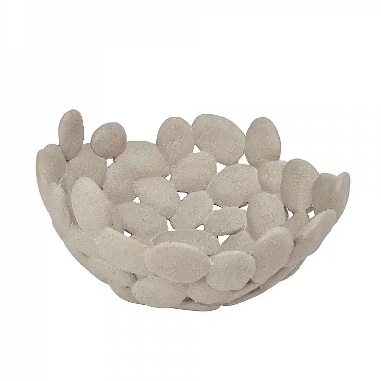 LIBERTA VOTSALO ΜΠΩΛ ΔΙΑΚΟΣΜΗΣΗΣ 33x32x18cm POLYRESIN ΜΠΕΖ