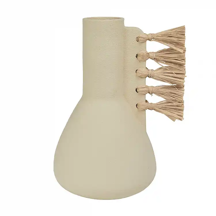 LIBERTA AEGEAN ΒΑΖΟ 24x20x33cm STONEWARE ΜΠΕΖ