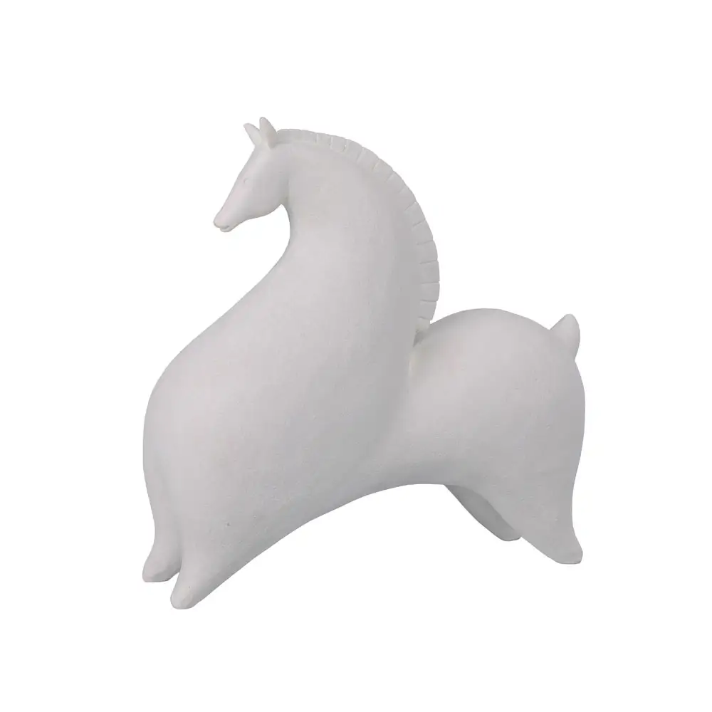 LIBERTA AEGEAN ΔΙΑΚΟΣΜΗΤΙΚΟ ΑΛΟΓΟ 26x11x24cm POLYRESIN ΛΕΥΚΟ