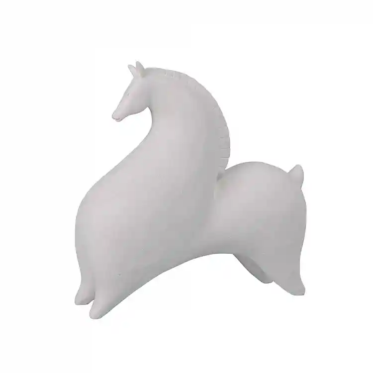LIBERTA AEGEAN ΔΙΑΚΟΣΜΗΤΙΚΟ ΑΛΟΓΟ 26x11x24cm POLYRESIN ΛΕΥΚΟ