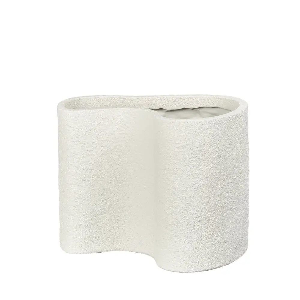 LIBERTA LAGO ΚΑΣΠΩ 32x35.7x25cm POLYRESIN ΛΕΥΚΟ