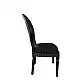 LIBERTA LOUIS ΚΑΡΕΚΛΑ ΜΑΥΡΟ 49x49x99cm