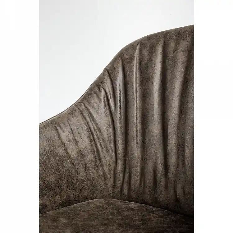 LIBERTA TOSCA ΚΑΡΕΚΛΑ ΠΟΛΥΘΡΟΝΑ ΚΑΦΕ ΜΑΥΡΟ ΜΑΤ 62x63x90.5cm