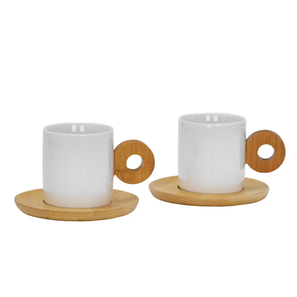 LIBERTA NORDIC ΚΟΥΠΑ 20x14x7cm ΠΟΡΣΕΛΑΝΗ ΛΕΥΚΟ ΦΥΣΙΚΟ BAMBOO