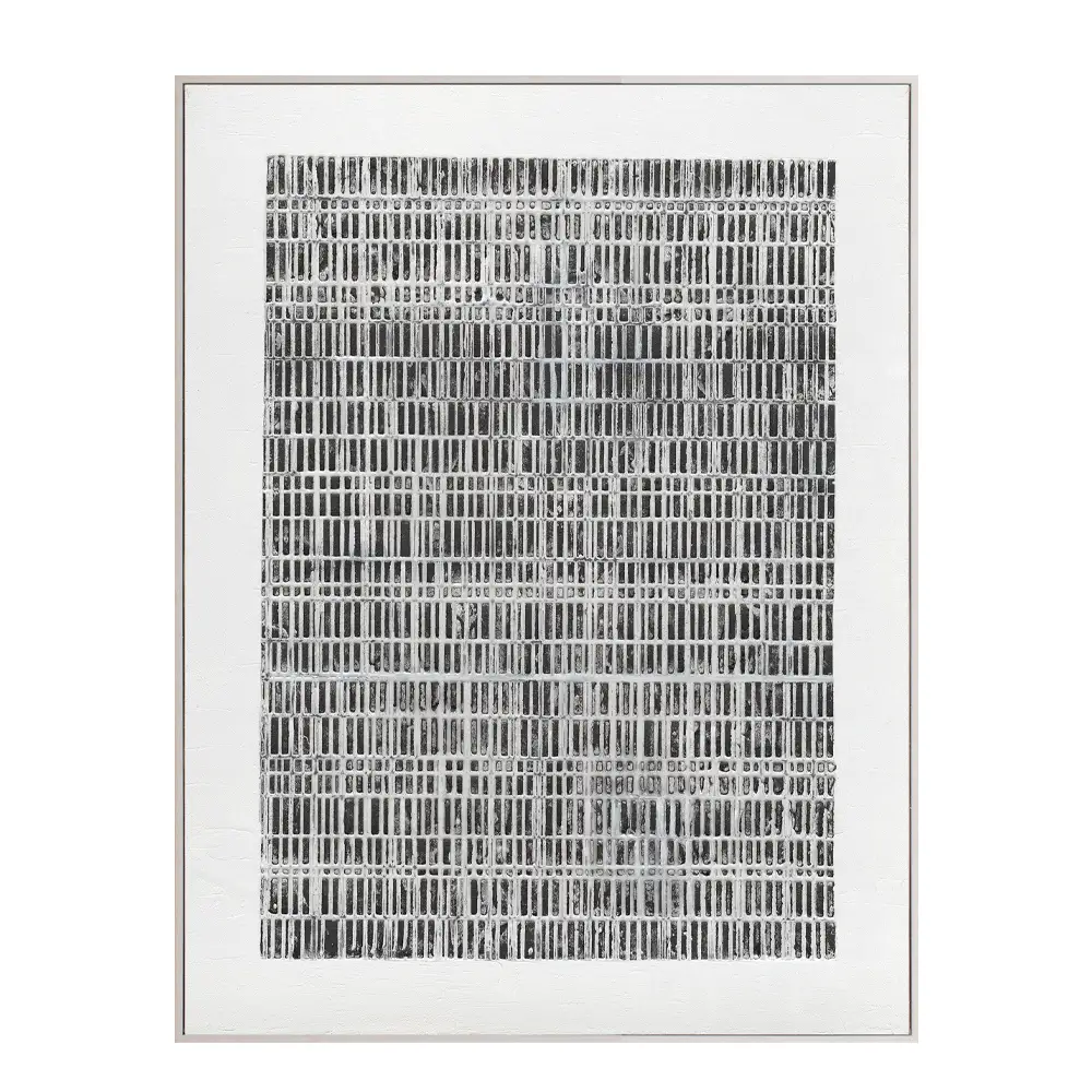 LIBERTA SOMETIMES ΠΙΝΑΚΑΣ ΔΙΑΚΟΣΜΗΣΗΣ 90x120x5cm ΚΑΜΒΑΣ ΛΕΥΚΟ ΜΑΥΡΟ ΞΥΛΟ ΛΕΥΚΟ