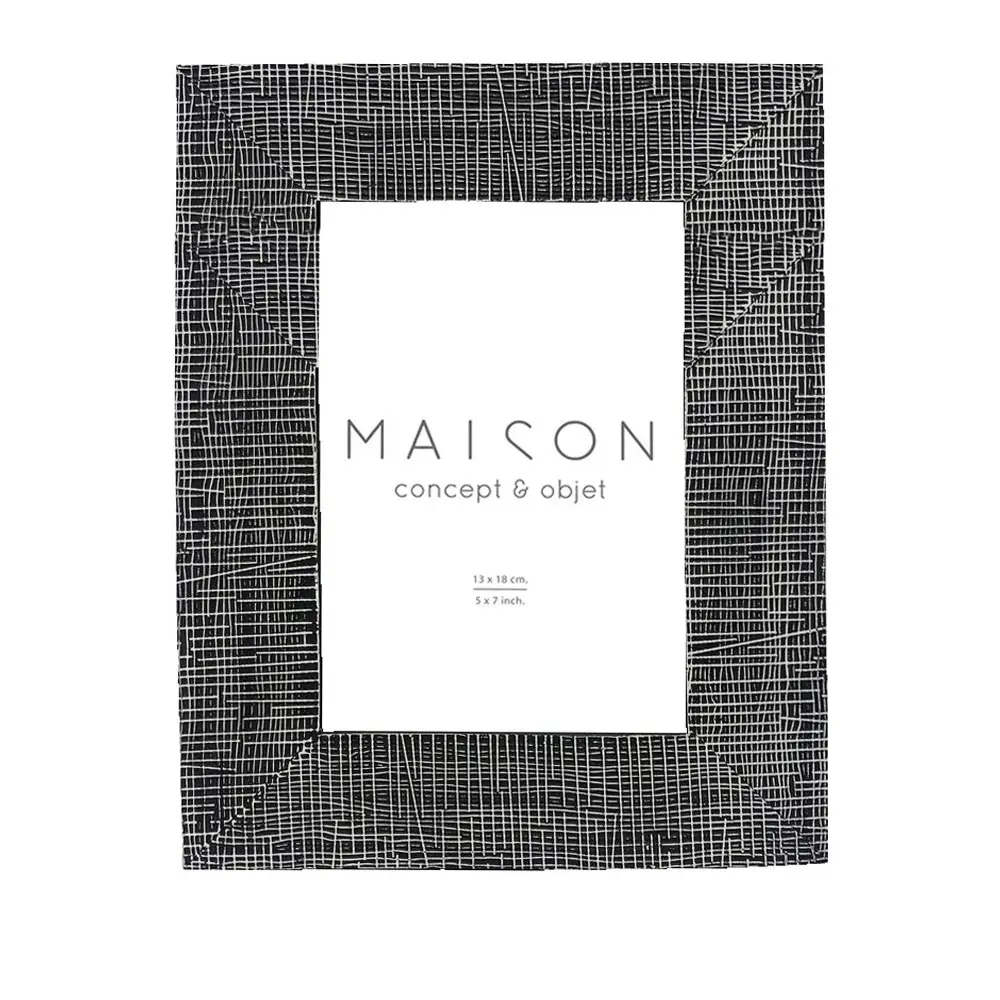 LIBERTA OLAF ΚΟΡΝΙΖΑ 19x2x24cm POLYRESIN ΜΑΥΡΟ ΛΕΥΚΟ ΓΥΑΛΙ