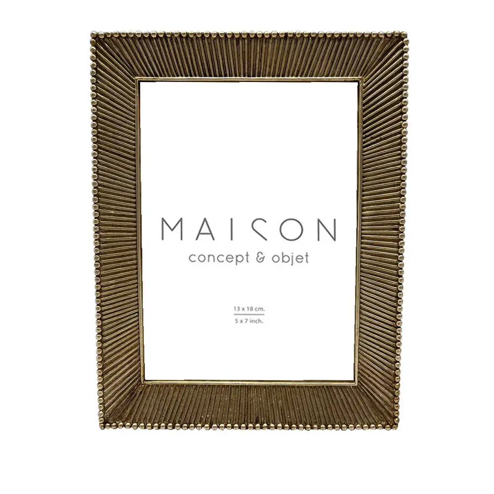 LIBERTA RODERICK ΚΟΡΝΙΖΑ 17x2x22cm POLYRESIN ΧΡΥΣΟ ΓΥΑΛΙ