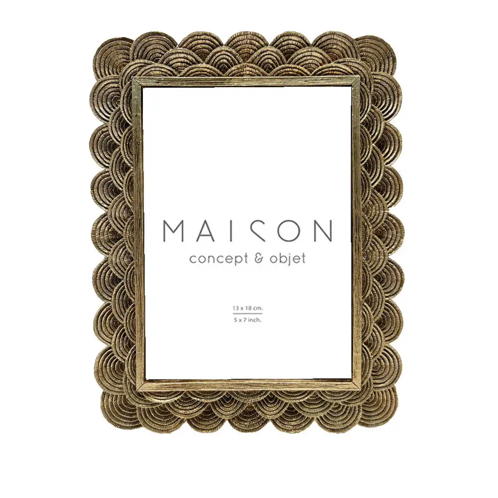 LIBERTA BECALI ΚΟΡΝΙΖΑ 18x2x23cm POLYRESIN ΧΡΥΣΟ ΓΥΑΛΙ