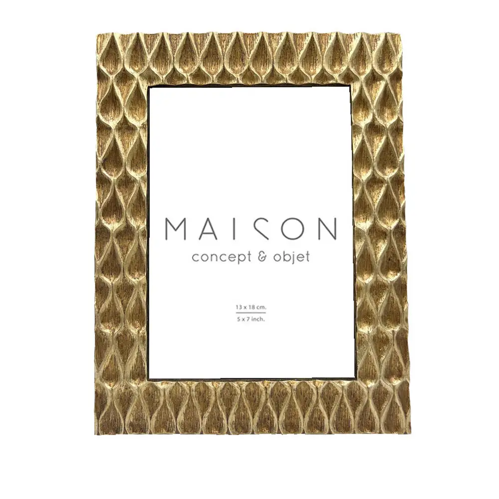 LIBERTA DENEB ΚΟΡΝΙΖΑ 18x2x23cm POLYRESIN ΧΡΥΣΟ ΓΥΑΛΙ