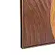LIBERTA DESSERT SUN ΠΙΝΑΚΑΣ ΔΙΑΚΟΣΜΗΣΗΣ ΜΕ ΚΟΡΝΙΖΑ 80x120x4cm ΚΑΜΒΑΣ ΜΠΕΖ ΚΑΦΕ ΞΥΛΟ ΚΑΦΕ