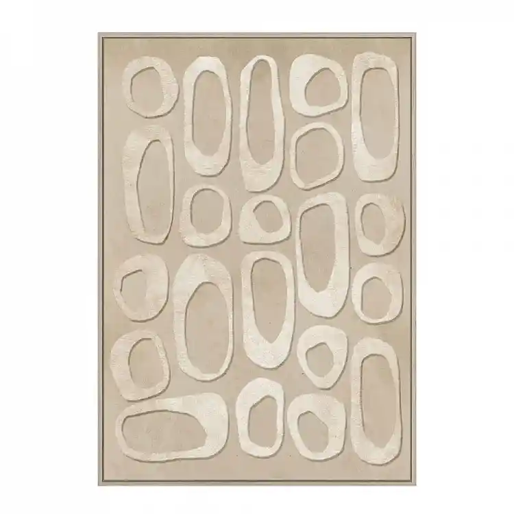 LIBERTA COESION ΠΙΝΑΚΑΣ ΔΙΑΚΟΣΜΗΣΗΣ 60x90x4cm ΚΑΜΒΑΣ ΜΠΕΖ MDF ΦΥΣΙΚΟ