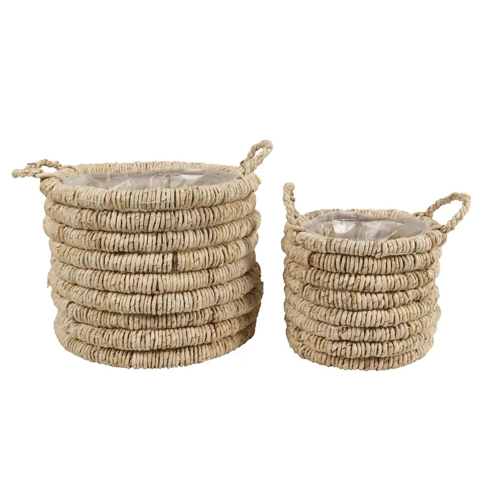 LIBERTA THEROS ΚΑΛΑΘΙ 35x35x27cm SEAGRASS ΦΥΣΙΚΟ