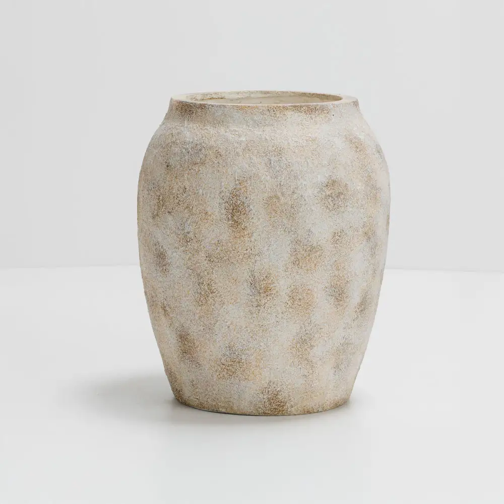 LIBERTA SCOPELOS ΓΛΑΣΤΡΑ 30x30x37cm MgO ΛΕΥΚΟ ΜΠΕΖ