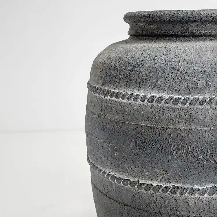 LIBERTA VESUVIUS ΓΛΑΣΤΡΑ 35x35x46cm MgO ΓΚΡΙ