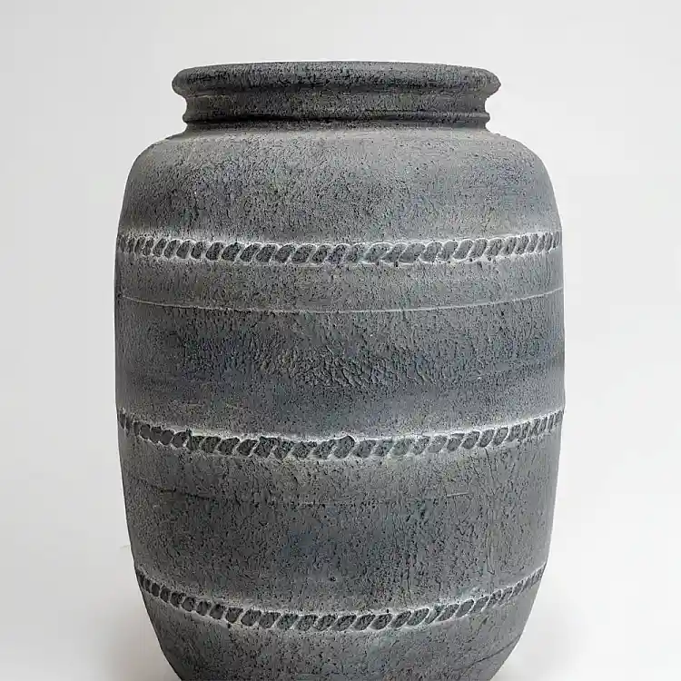 LIBERTA VESUVIUS ΓΛΑΣΤΡΑ 35x35x46cm MgO ΓΚΡΙ