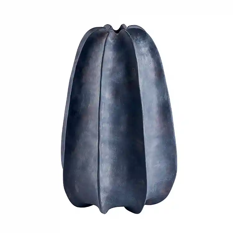 LIBERTA THALIS ΒΑΖΟ 28x28x42cm ΚΕΡΑΜΙΚΟ ΜΑΥΡΟ