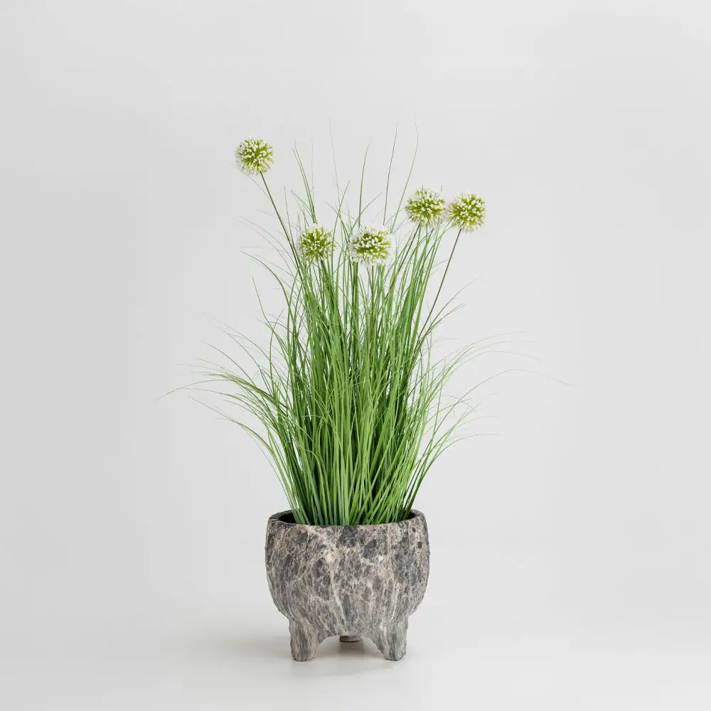 LIBERTA ROCKY ΚΑΣΠΩ 27x27x23cm ΚΕΡΑΜΙΚΟ ΑΝΘΡΑΚΙ ΜΠΕΖ