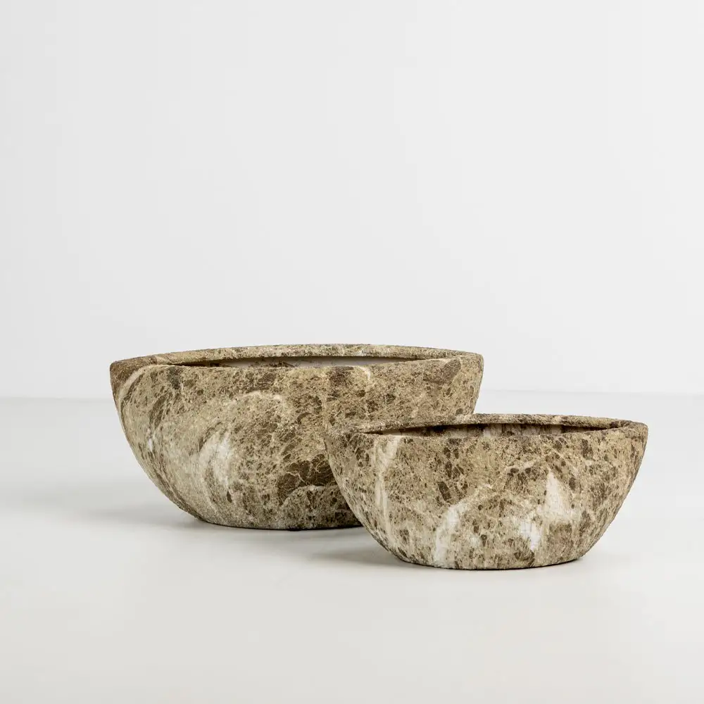 LIBERTA NANGA ΚΑΣΠΩ ΣΕΤ 2ΤΜΧ 46x22x20cm ΚΕΡΑΜΙΚΟ ΜΠΕΖ ΚΑΦΕ