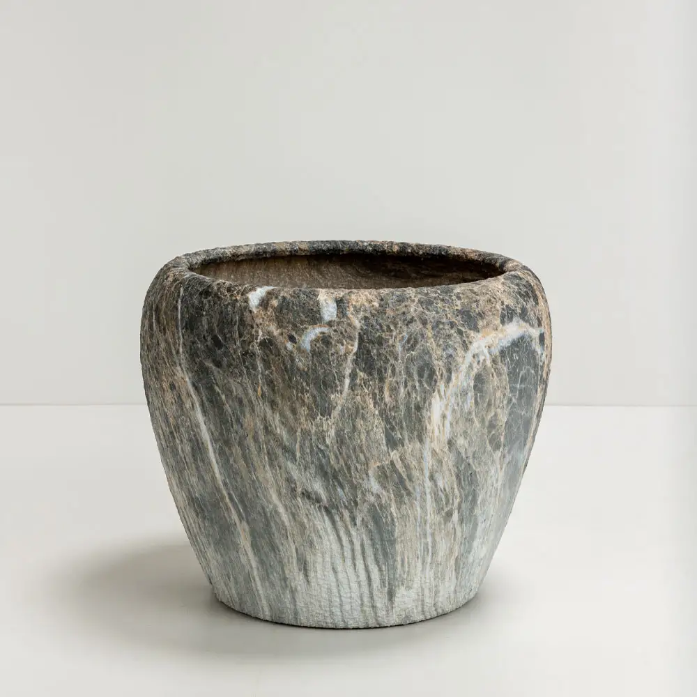 LIBERTA GASHER ΓΛΑΣΤΡΑ ΣΕΤ 3ΤΜΧ 42x42x35cm ΚΕΡΑΜΙΚΟ ΑΝΘΡΑΚΙ ΜΠΕΖ