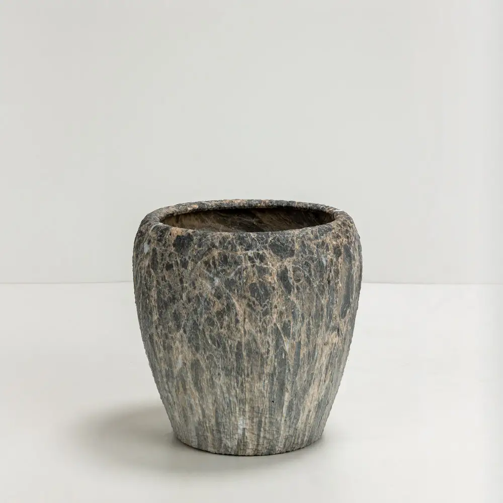 LIBERTA GASHER ΓΛΑΣΤΡΑ ΣΕΤ 3ΤΜΧ 42x42x35cm ΚΕΡΑΜΙΚΟ ΑΝΘΡΑΚΙ ΜΠΕΖ