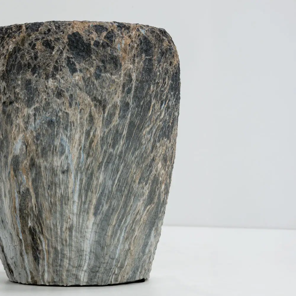 LIBERTA GASHER ΓΛΑΣΤΡΑ ΣΕΤ 3ΤΜΧ 42x42x35cm ΚΕΡΑΜΙΚΟ ΑΝΘΡΑΚΙ ΜΠΕΖ