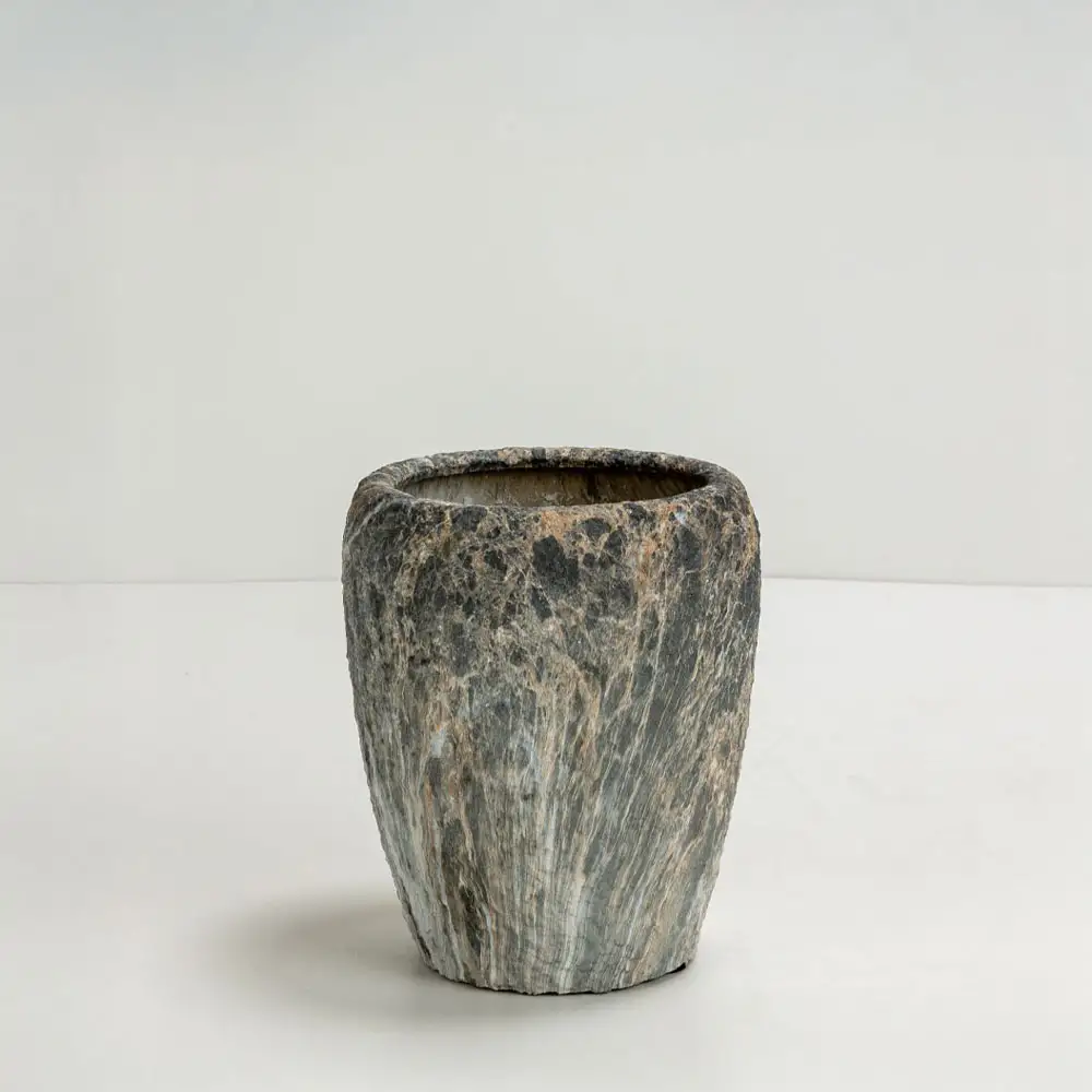 LIBERTA GASHER ΓΛΑΣΤΡΑ ΣΕΤ 3ΤΜΧ 42x42x35cm ΚΕΡΑΜΙΚΟ ΑΝΘΡΑΚΙ ΜΠΕΖ