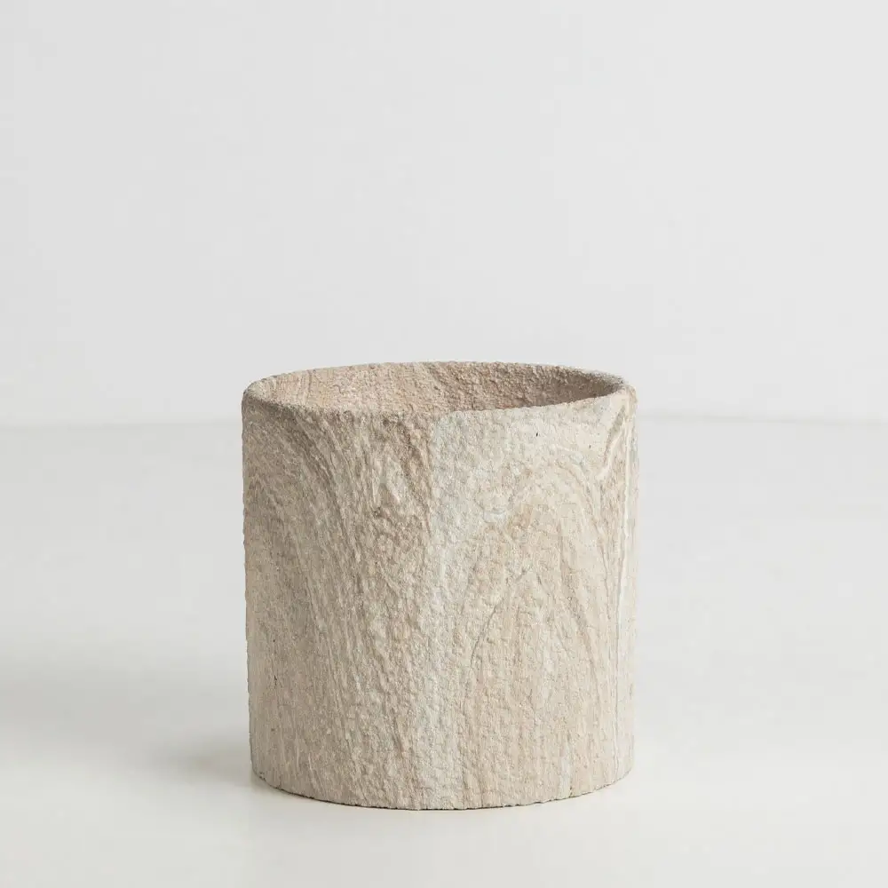 LIBERTA PUMOR ΚΑΣΠΩ ΣΕΤ 3ΤΜΧ 18x18x18cm ΚΕΡΑΜΙΚΟ ΜΠΕΖ ΛΕΥΚΟ