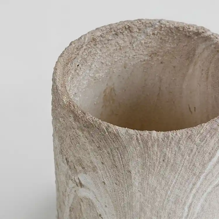 LIBERTA PUMOR ΚΑΣΠΩ ΣΕΤ 3ΤΜΧ 18x18x18cm ΚΕΡΑΜΙΚΟ ΜΠΕΖ ΛΕΥΚΟ