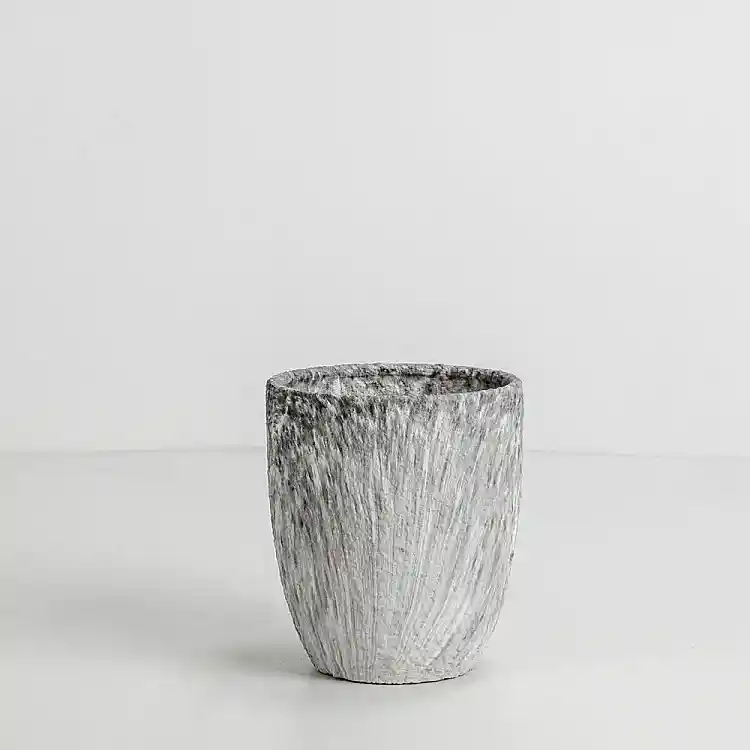 LIBERTA VINSON ΓΛΑΣΤΡΑ ΣΕΤ 3ΤΜΧ 30x30x31cm ΚΕΡΑΜΙΚΟ ΓΚΡΙ ΛΕΥΚΟ