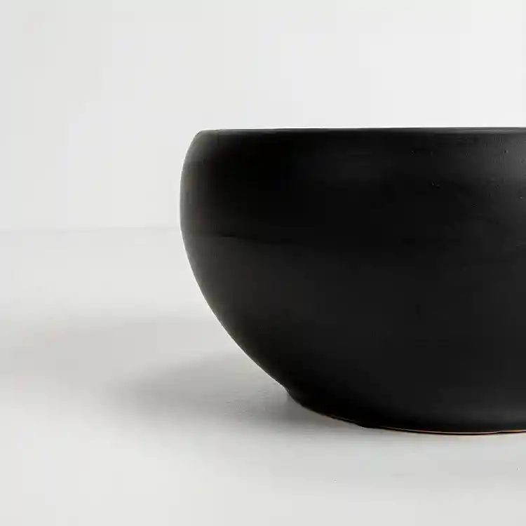 LIBERTA ONYX ΚΑΣΠΩ ΣΕΤ 3ΤΜΧ 43x43x18cm ΚΕΡΑΜΙΚΟ ΜΑΥΡΟ