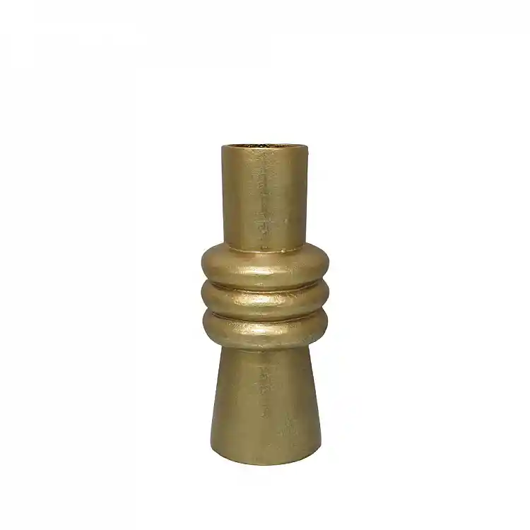LIBERTA ARTIOM ΒΑΖΟ 14x14x33cm ΑΛΟΥΜΙΝΙΟ ΧΡΥΣΟ