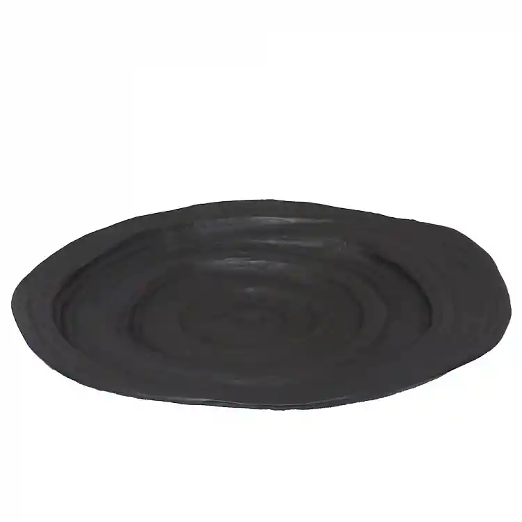 LIBERTA ARTIOM ΔΙΣΚΟΣ ΔΙΑΚΟΣΜΗΣΗΣ 42x41x6cm ΑΛΟΥΜΙΝΙΟ ΜΑΥΡΟ