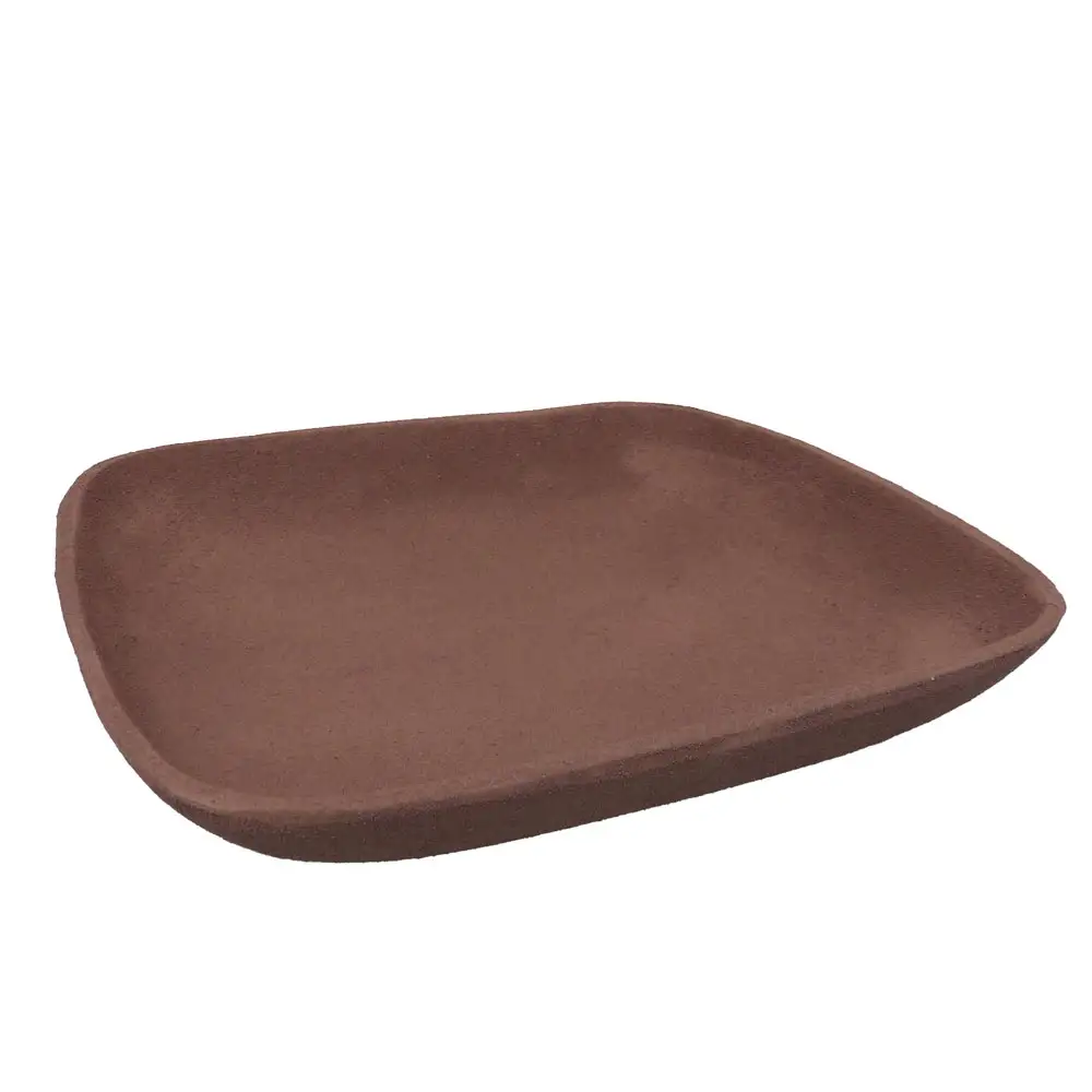 LIBERTA NATHEN ΔΙΣΚΟΣ ΔΙΑΚΟΣΜΗΣΗΣ 27x27x5cm ΑΛΟΥΜΙΝΙΟ TERRACOTTA