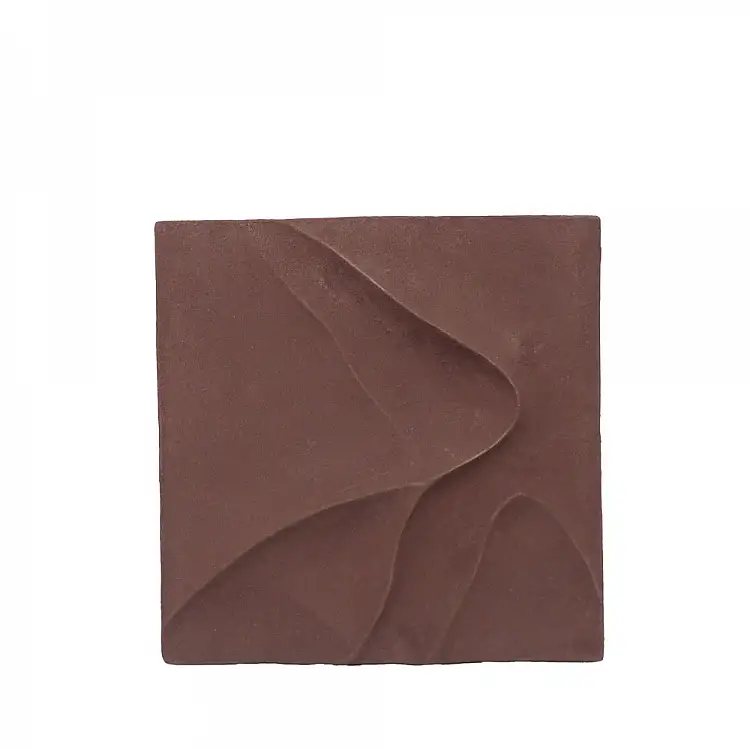 LIBERTA NATHEN ΔΙΑΚΟΣΜΗΤΙΚΟ ΤΟΙΧΟΥ 41x41x5cm ΑΛΟΥΜΙΝΙΟ TERRACOTTA