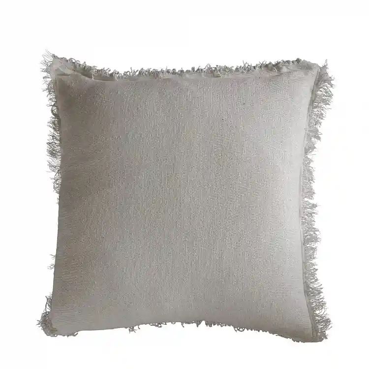 LIBERTA BELUD ΔΙΑΚΟΣΜΗΤΙΚΟ ΜΑΞΙΛΑΡΙ 45x45cm ΥΦΑΣΜΑ ΛΕΥΚΟ POLYESTER