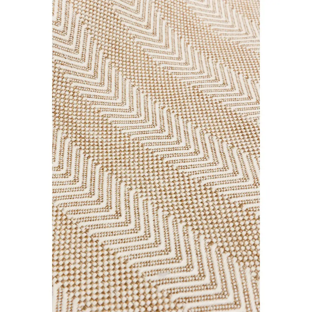 LIBERTA KUNAL ΧΑΛΙ ΕΞΩΤΕΡΙΚΟΥ ΧΩΡΟΥ 150x200cm PP ΜΠΕΖ ΛΕΥΚΟ