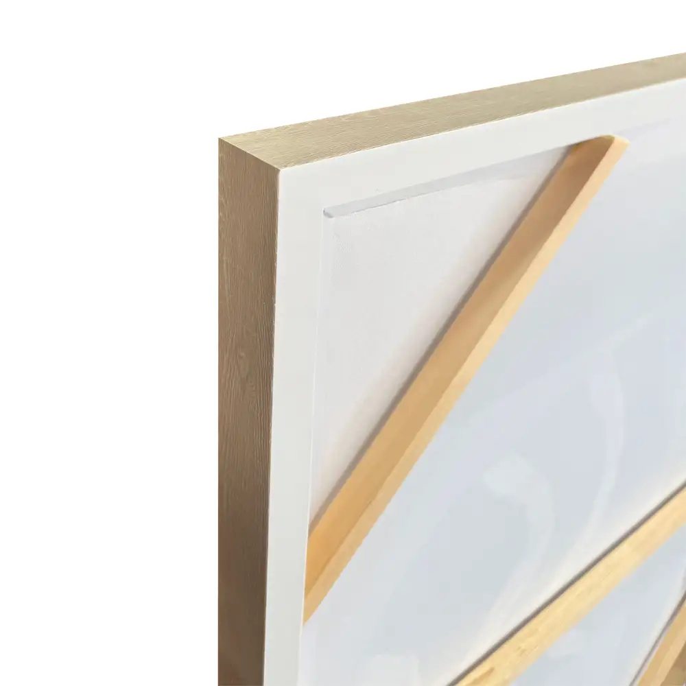 LIBERTA SLATE A ΠΙΝΑΚΑΣ ΔΙΑΚΟΣΜΗΤΙΚΟΣ ΜΕ ΚΟΡΝΙΖΑ 75x100x4cm ΚΑΜΒΑΣ ΛΑΔΙ ΜΠΕΖ ΛΕΥΚΟ PS