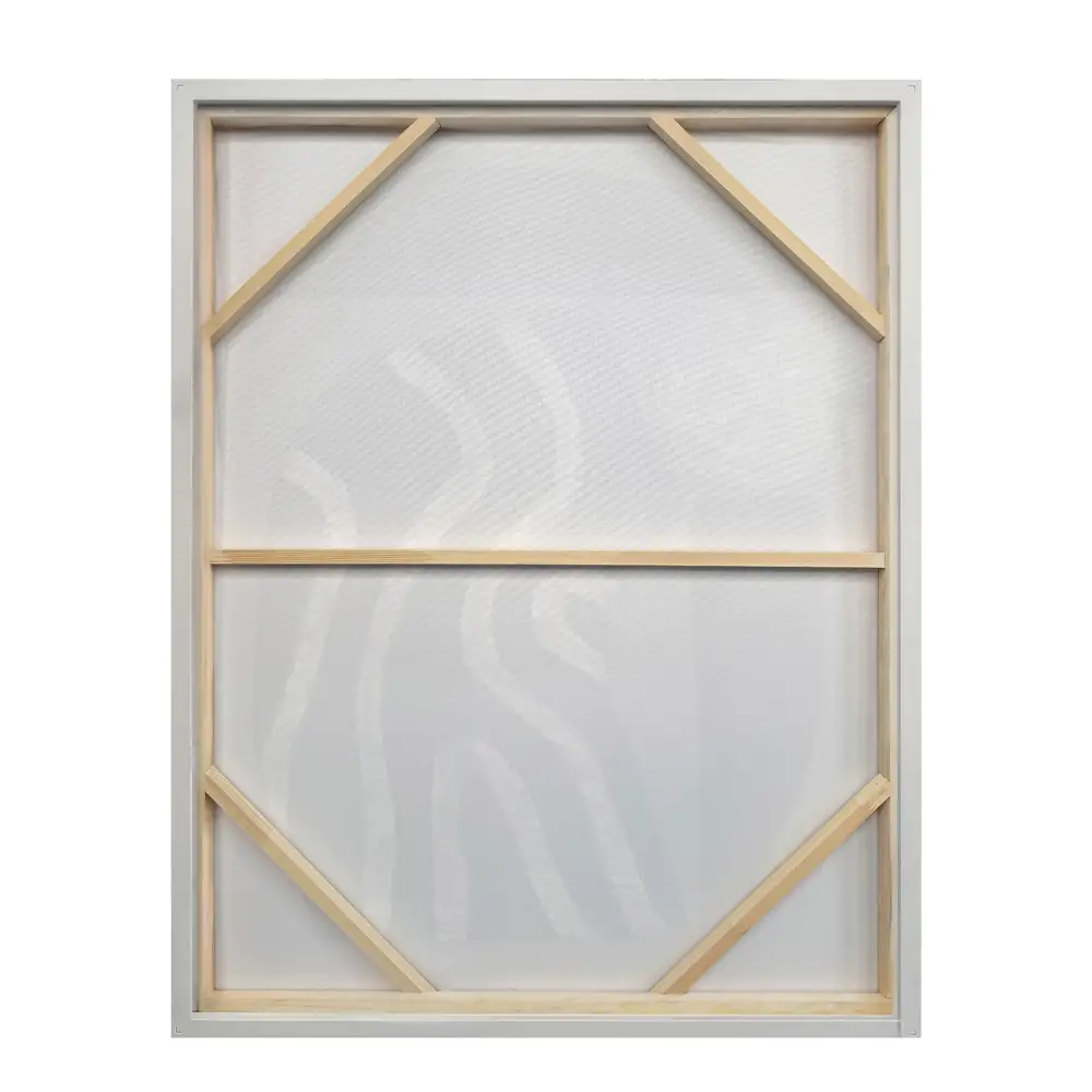 LIBERTA SLATE A ΠΙΝΑΚΑΣ ΔΙΑΚΟΣΜΗΤΙΚΟΣ ΜΕ ΚΟΡΝΙΖΑ 75x100x4cm ΚΑΜΒΑΣ ΛΑΔΙ ΜΠΕΖ ΛΕΥΚΟ PS
