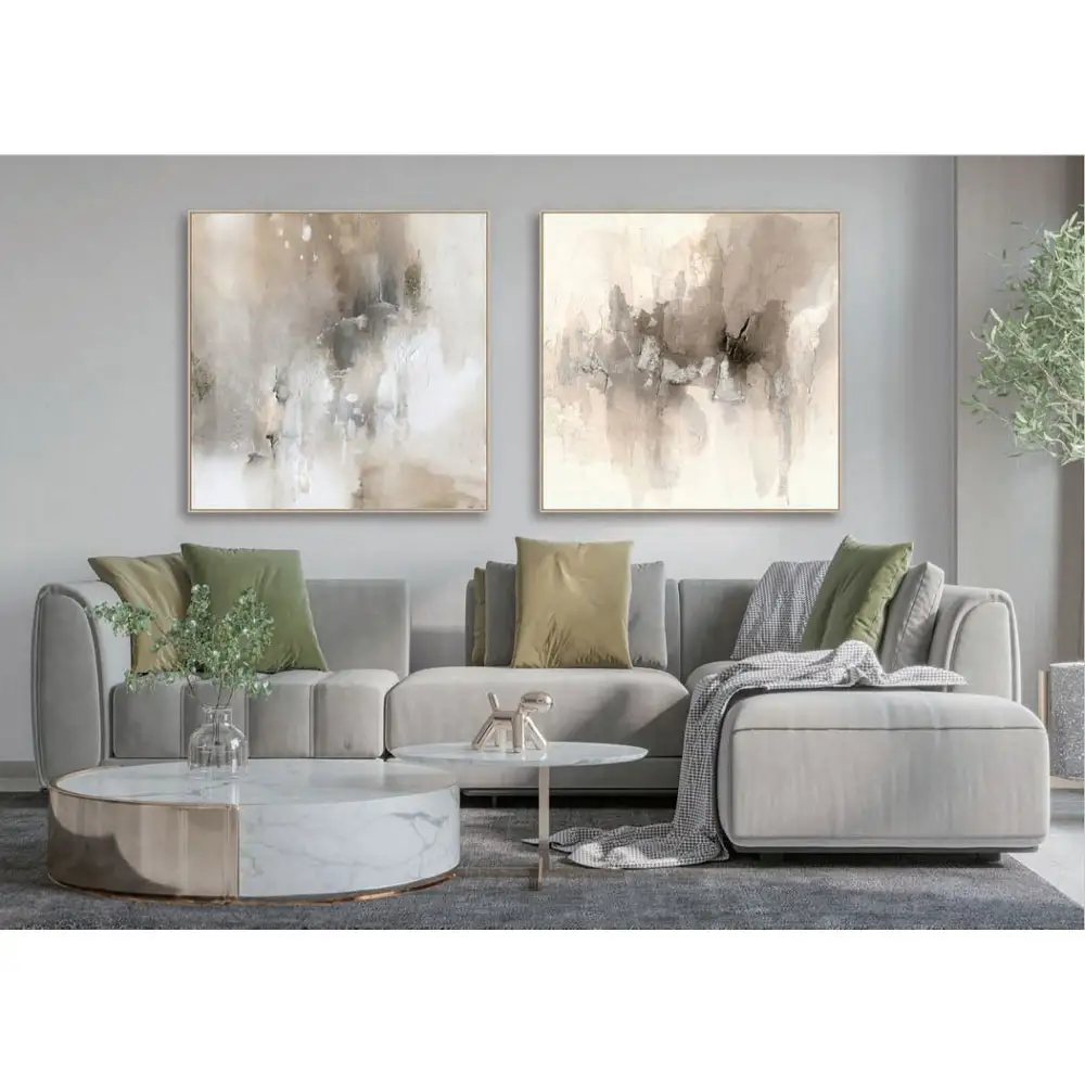 LIBERTA HARLIE A ΠΙΝΑΚΑΣ ΔΙΑΚΟΣΜΗΤΙΚΟΣ ΜΕ ΚΟΡΝΙΖΑ 80x80x4cm ΚΑΜΒΑΣ ΠΟΛΥΧΡΩΜΟ PS