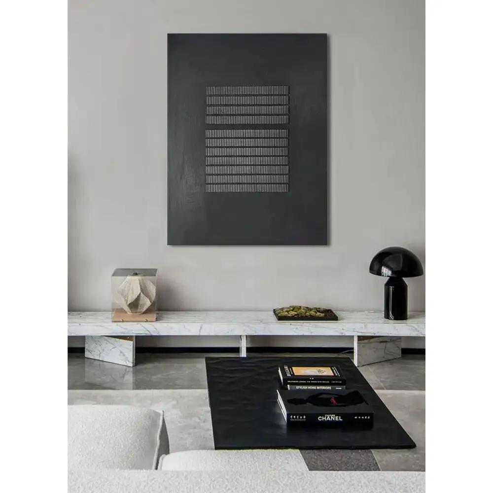 LIBERTA BLACKSTORM ΠΙΝΑΚΑΣ ΔΙΑΚΟΣΜΗΤΙΚΟΣ 75x100x3cm ΚΑΜΒΑΣ ΜΑΥΡΟ