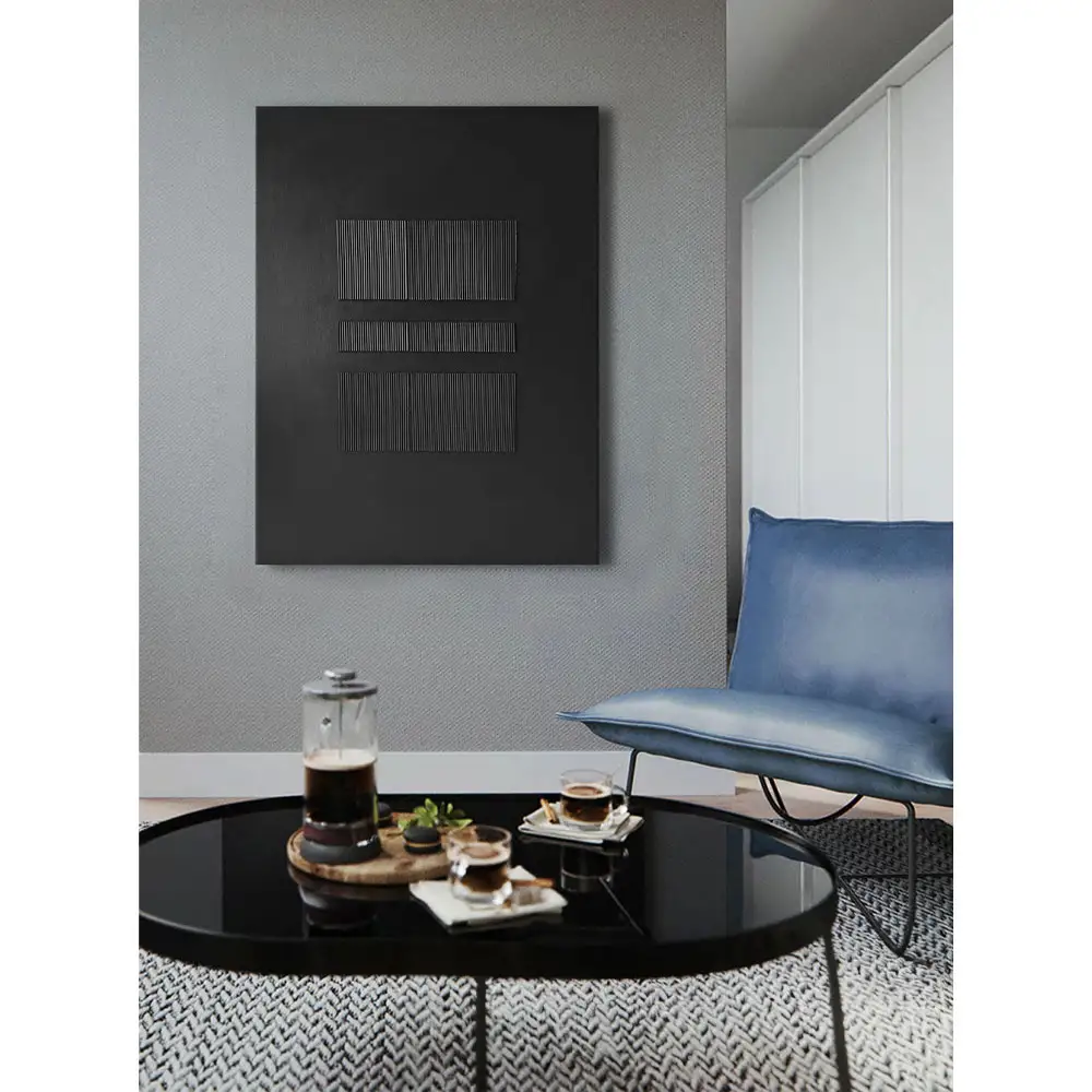 LIBERTA BLACKSTORM ΠΙΝΑΚΑΣ ΔΙΑΚΟΣΜΗΤΙΚΟΣ 75x100x3cm ΚΑΜΒΑΣ ΜΑΥΡΟ