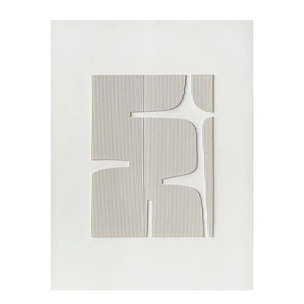 LIBERTA WHITESHADOW ΠΙΝΑΚΑΣ ΔΙΑΚΟΣΜΗΤΙΚΟΣ 75x100x3.8cm ΚΑΜΒΑΣ ΛΕΥΚΟ