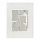 LIBERTA WHITESHADOW ΠΙΝΑΚΑΣ ΔΙΑΚΟΣΜΗΤΙΚΟΣ 75x100x3.8cm ΚΑΜΒΑΣ ΛΕΥΚΟ