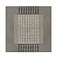 LIBERTA FRAMED DREAM ΠΙΝΑΚΑΣ ΔΙΑΚΟΣΜΗΤΙΚΟΣ ΜΕ ΚΟΡΝΙΖΑ 80x80x4cm ΚΑΜΒΑΣ ΓΚΡΙ ΣΚΟΥΡΟ ΜΠΕΖ ΞΥΛΟ