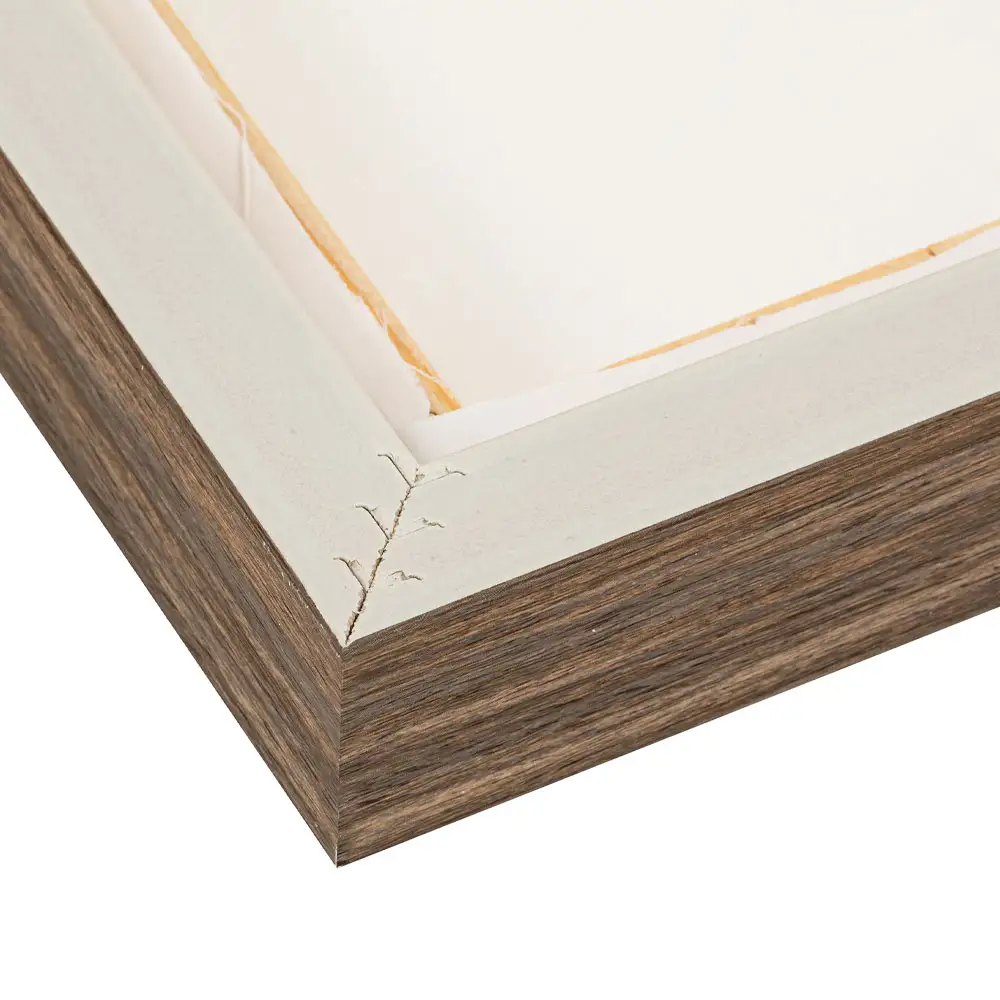 LIBERTA CURVA 1 ΠΙΝΑΚΑΣ ΔΙΑΚΟΣΜΗΤΙΚΟΣ ΜΕ ΚΟΡΝΙΖΑ 70x90x4cm ΚΑΜΒΑΣ BEIGE BEIGE ΞΥΛΟ ΦΥΣΙΚΟ