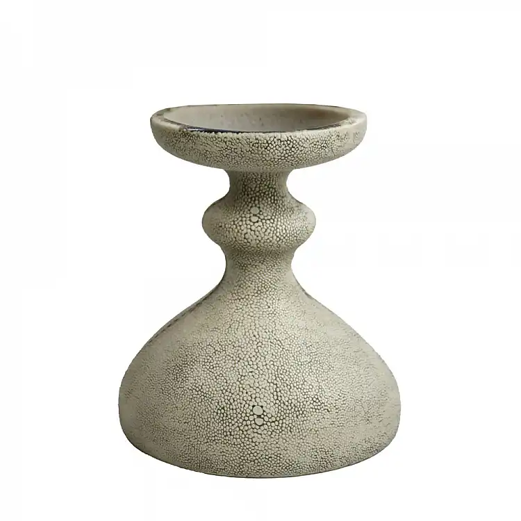 LIBERTA OMBRE.I ΔΙΑΚΟΣΜΗΤΙΚΟ ΚΗΡΟΠΗΓΙΟ 14x11x16cm POLYRESIN STONE GREY