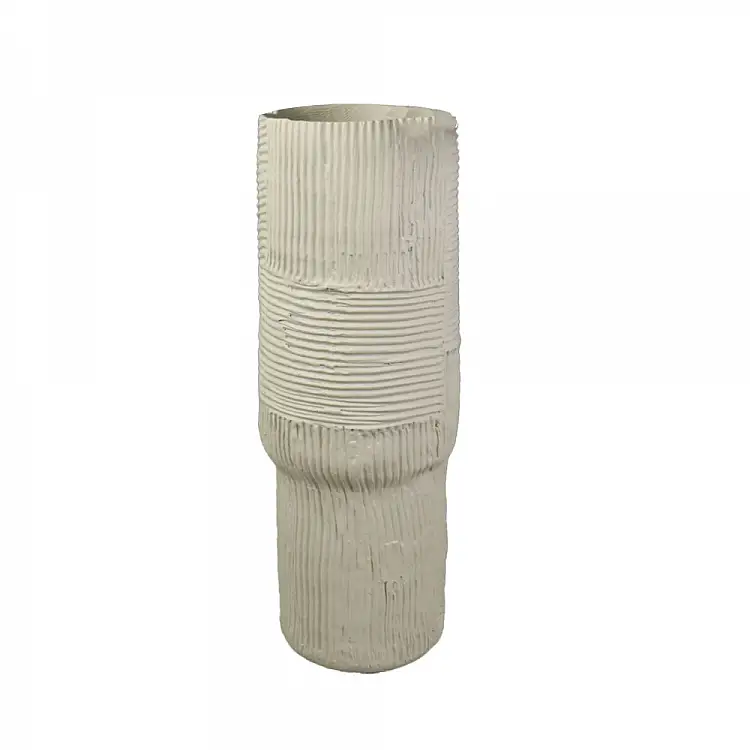 LIBERTA KYLMA ΔΙΑΚΟΣΜΗΤΙΚΟ ΒΑΖΟ 14x14x40cm POLYRESIN ΜΠΕΖ