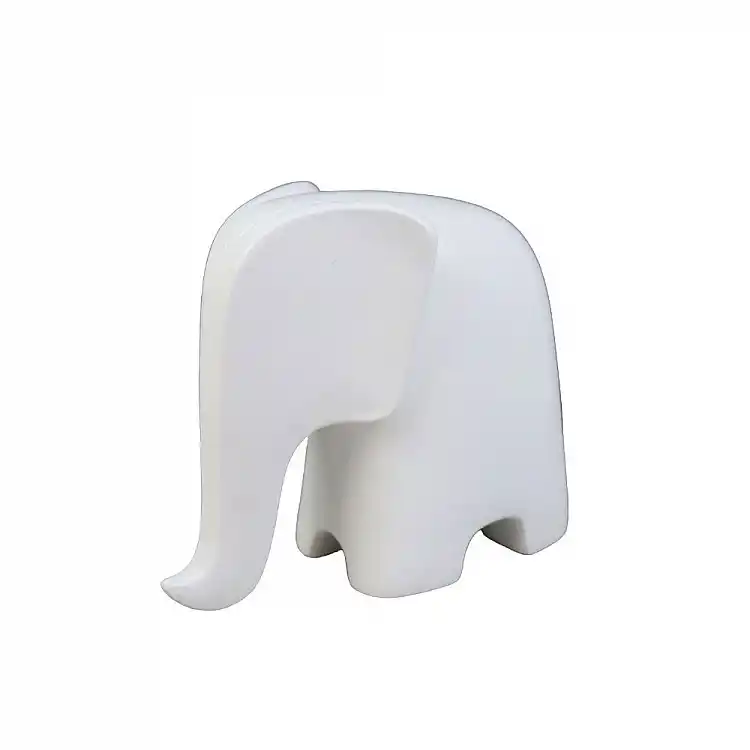 LIBERTA BIANCO ΔΙΑΚΟΣΜΗΤΙΚΟ ΕΛΕΦΑΝΤΑΣ 19x9x16cm POLYRESIN ΛΕΥΚΟ